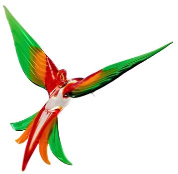 Hängevogel, Kolibri (rot-gelb-grün)